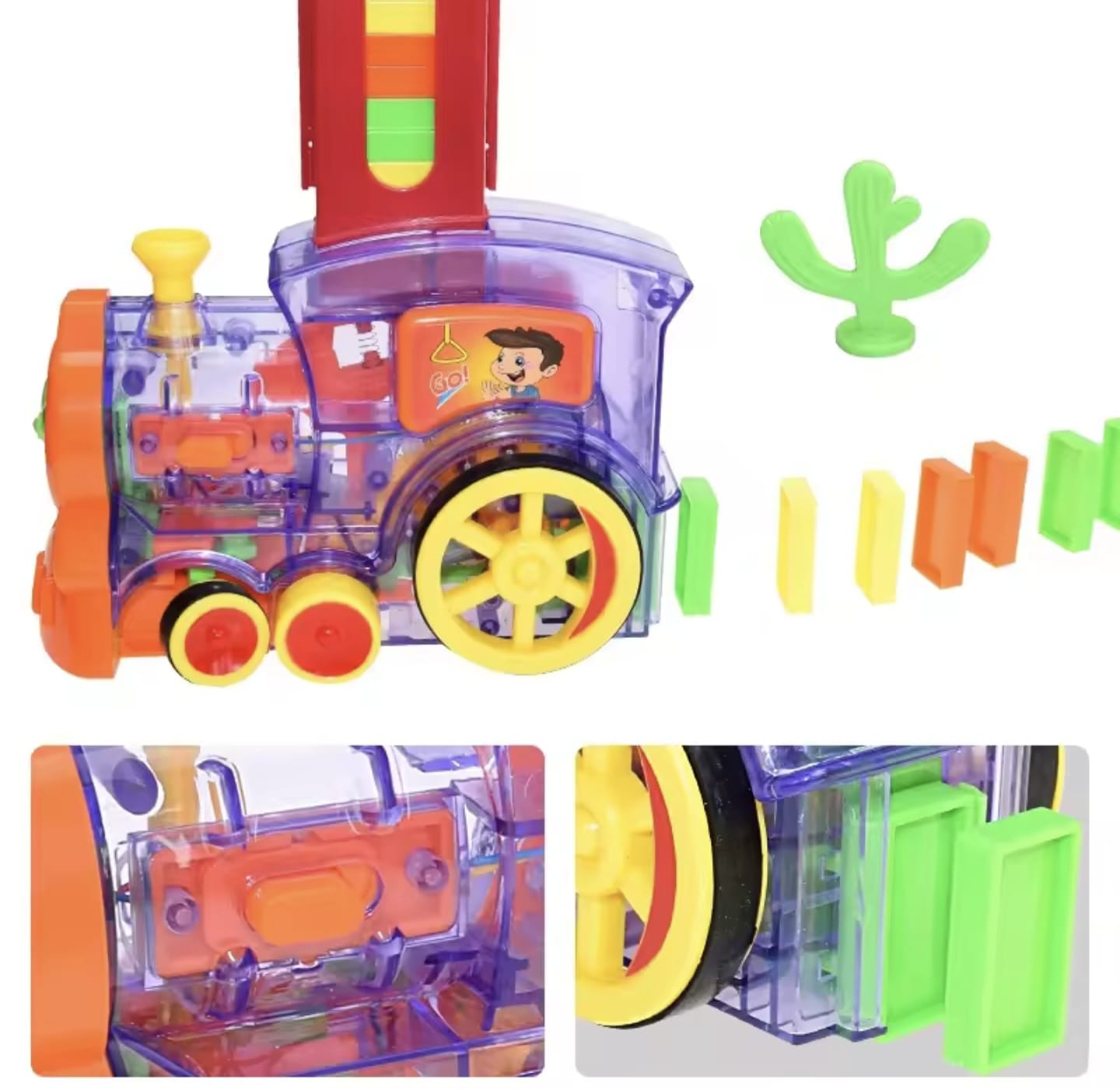 Tren Dominó De Juguete Automático