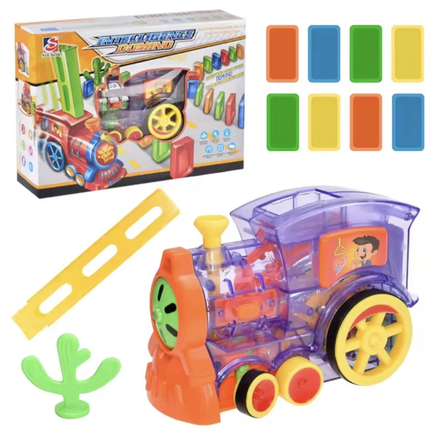 Tren Dominó De Juguete Automático